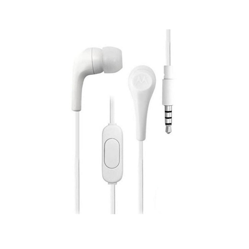 1_1778013733000 Audífonos Motorola Earbuds 2, 3.5mm, Color Blanco - Imagen 1