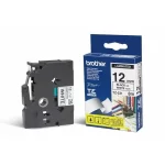 Cinta blanca-Texto negro Brother TZe-231 12mm / 8m (Ancho / Largo)