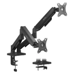 Soporte Articulado Doble Kolke para monitores de 17" a 32", con sistema hidráulico