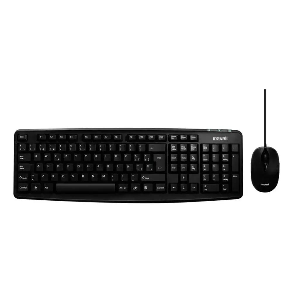 1_1780518210000 Combo Maxell Teclado Multifuncional y Mouse Óptico - Imagen 1