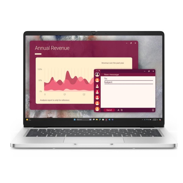 1_1785010556000 Notebook DELL PRO14 SILVER U7 255U 32GB 1TB W11 3Y - Imagen 1