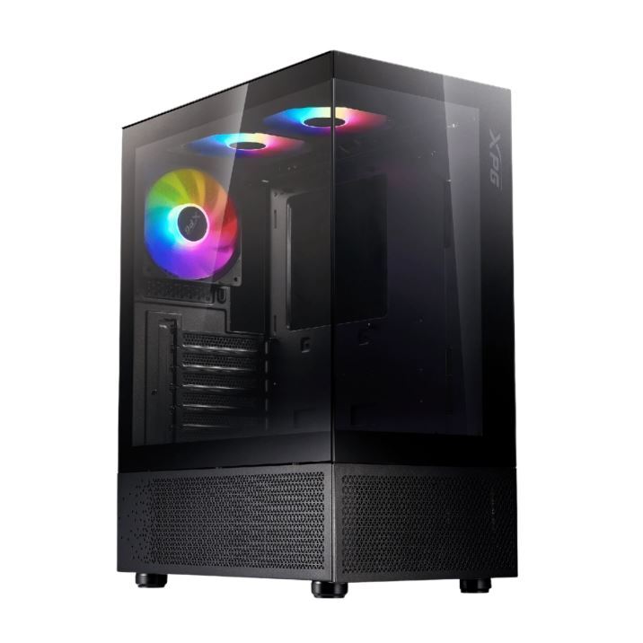1_1787239903000 GABINETE XPG INVADER X MINI ATX 5 VENT. ARGB NEGRO - Imagen 1