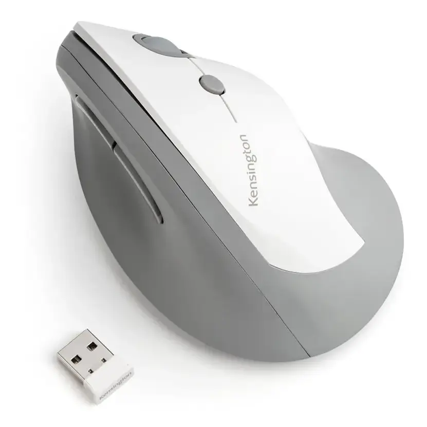 1_1787240909000 Mouse Kensington Pro Fit - Radiofrecuencia - USB - 6 Botón(es) - Gris - Inalámbrico - 2.40GHz - 1600 dpi - Rueda de desplazamiento - Imagen 1