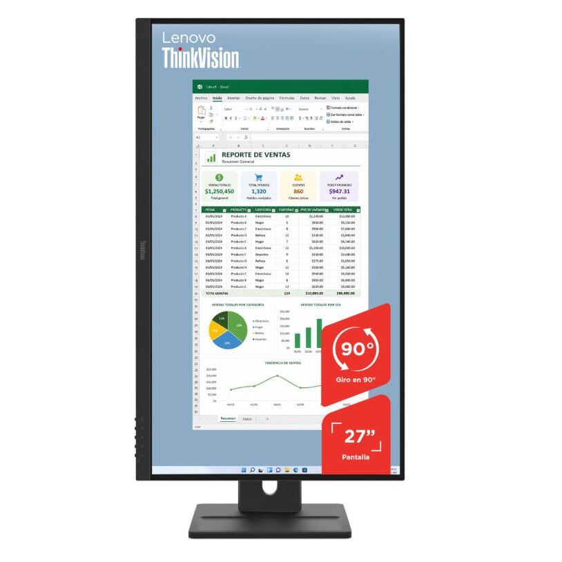 1_1787254090000 Monitor Lenovo ThinkVision E27-40 - Imagen 1