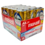 Pack 20 pilas alcalinas de tamaño AA (LR06)